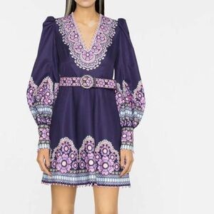 ZIMMERMANN CELESTIAL BEADED MINI DRESS - $1150 size 2